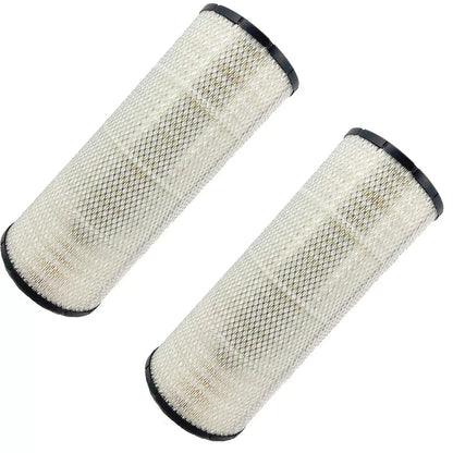 Air Filters x2 LAF2536 For Peterbilt 386 Baldwin RS3516 VMC AF534096 FC2195