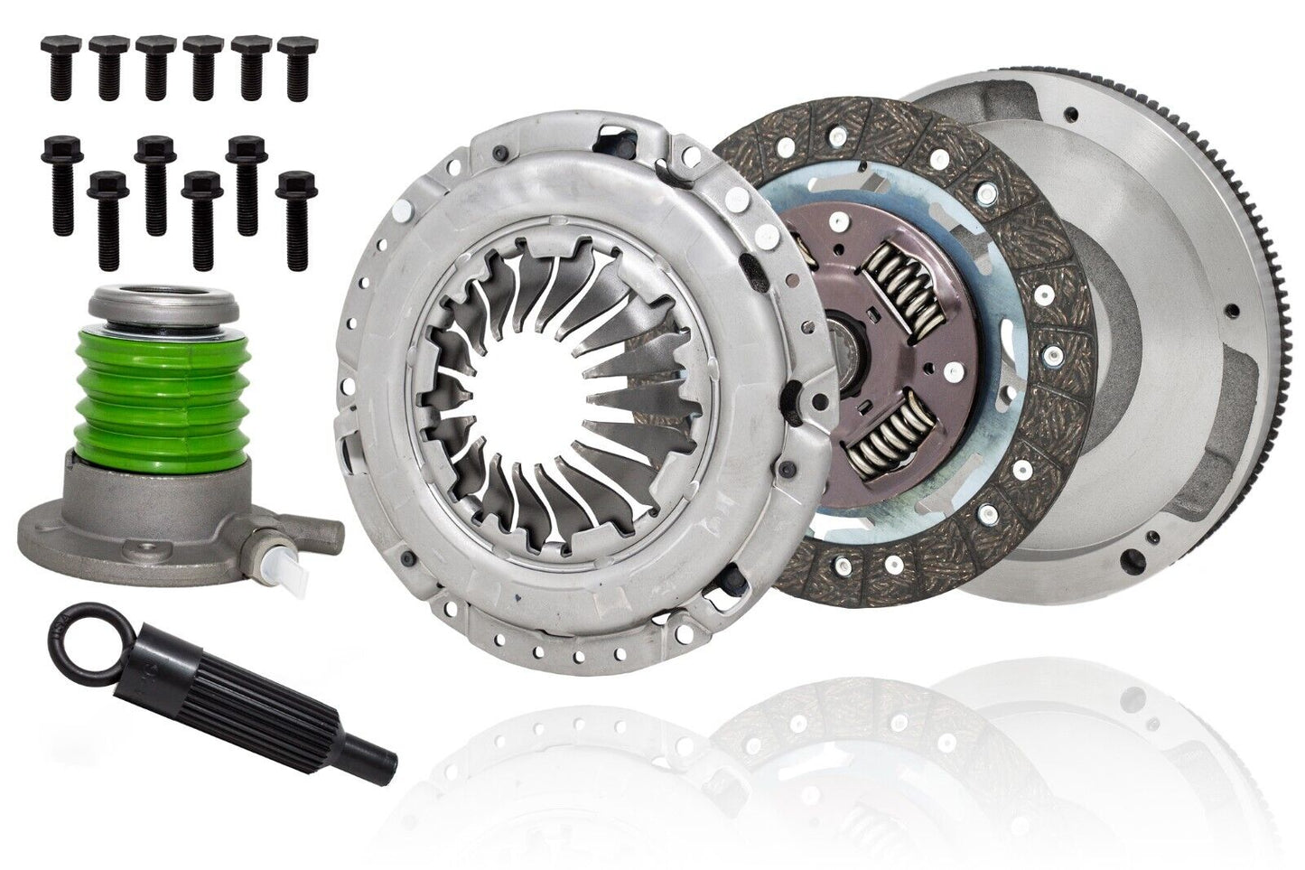 CLUTCH KIT WITH FLYWHEEL and Bolts FOR 06-10 PONTIAC SOLSTICE SATURN SKY 2.4L